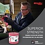 WypAll PowerClean X80 Cloth Cleaning Wipers, 16.8" x 12.5", Red, 475 Sheets/Roll (41055)~#|#~3D6C9B08-C9FB-44A7-A289545AA28EF3C9_sc7