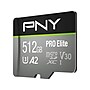 PNY PRO Elite 512GB microSDXC Memory Card, Class 10, UHS-I, V30 (P-SDUX512U3100P)~#|#~3D6E5E0A-DD5B-4926-8798E2E7F6699FC5_sc7