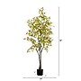 Nearly Natural 6' Autumn Nandina Artificial Fall Tree (T4732)~#|#~3D728520-7CC3-47A6-8BB9E34B60FD58D9_sc7