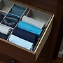 Household Essentials Hard‑Sided Narrow 3‑Section Drawer Organizer Tray, Gray (HH727-1)~#|#~3D74DB21-8617-4701-A8F8D8E6425AA0DB_sc7