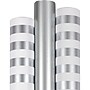 JAM Paper Gift Wrap, 53.5' x 30", Silver, 3/Pack (368532535)~#|#~3D751384-4605-4A36-93DDB7707BFA6693_sc7