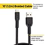 NXT Technologies™ 10 Ft. Braided Lightning to USB Cable, Black (NX60462)~#|#~3D7EECF0-4CDB-4012-904DA2FCDF4B5E68_sc7