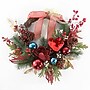 Safavieh 28" Magnolia Oval Wreath with Ornaments & Bow (FXP1089A)~#|#~3D8201C5-570A-494B-855E285F5FBE555F_sc7