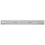 Merangue 12" Imperial/Metric Standard Ruler, Stainless Steel, Gray, 24/Pack (1013-5211-00-000)~#|#~3D856A63-BB20-4AA1-8D7AC4264B019482_sc7