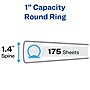 Avery 1" 3-Ring Hanging Binder, Round Ring, Red (14803)~#|#~3D85A151-C21E-4EB0-B72BB3F8E0106D5C_sc7
