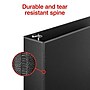 Staples 2" 3-Ring Non-View Binder, D-Ring, Black (26417-CC)~#|#~3D89F1D4-CFAB-40D5-A2485DA05AB9A671_sc7