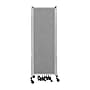 National Public Seating Robo Series 9-Panel Folding Mobile Room Divider, 72"H x 210"W, Grey Fabric (RDG6-9PT02)~#|#~3D8A43E0-B1BC-4B91-9EC882E927A6C687_sc7