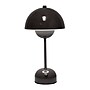 Simple Designs Mushroom Magic Dimming 11.80" LED Touch Table Lamp, Portable & Rechargeable, Black (LD1069-BLK)~#|#~3D8C5407-F514-4A53-9622FE51EA7E5FC1_sc7