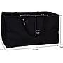 Household Essentials Krush Container Rectangular Tote, Black (2212-1)~#|#~3D8DCCEF-02D3-4103-903B5BDD26BE612B_sc7