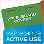 Pendaflex Pressboard Classification Folder, 1-Dividers, 1 3/4" Expansion, Letter Size, Dark Green, 10/Box (23733P)~#|#~3D8E0A55-AE60-47E2-B0B59B30775279AD_sc7