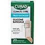 Curad Truly Ouchless 3/4" x 3" Silicone Adhesive Bandages, Beige, 20 Bandages/Box, 24/Carton (CUR5002V1)~#|#~3d91000a-4834-46bc-8cc604d3a5d504d5_sc7