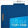 Pendaflex Pressboard Classification Folder, 1-Divider, 1 3/4" Expansion, Letter Size, Dark Blue, 10/Box (23732P)~#|#~3D94BE5E-7E76-4931-A75CA62B0D7AE129_sc7