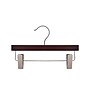 Nahanco 12" Wood Flat Skirt/Slack Hanger, Mahogany, 100/Pack (21312RC)~#|#~3D95C6CA-E609-40F5-96823656BA4D2F84_sc7