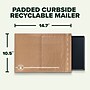 Scotch Curbside Recyclable Padded Mailer, 10.5" x 16", Tan (CR-5-1)~#|#~3D9A1E66-CB4F-459C-B998F9D571F5A566_sc7