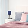 Creekwood Home Oslo 19.5" LED Table Lamp with USB Port, Brushed Steel/Navy Blue Shade (CWT-2012-NV-LB)~#|#~3D9AD985-485B-4D30-B6C2CBBD7DF6F844_sc7