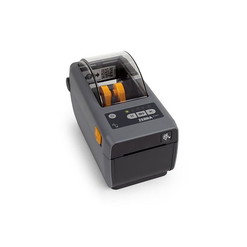 Zebra ZD411 Direct Thermal Label/Receipt Printer 2.2” Wide (203dpi), USB/Bluetooth, Black image 1