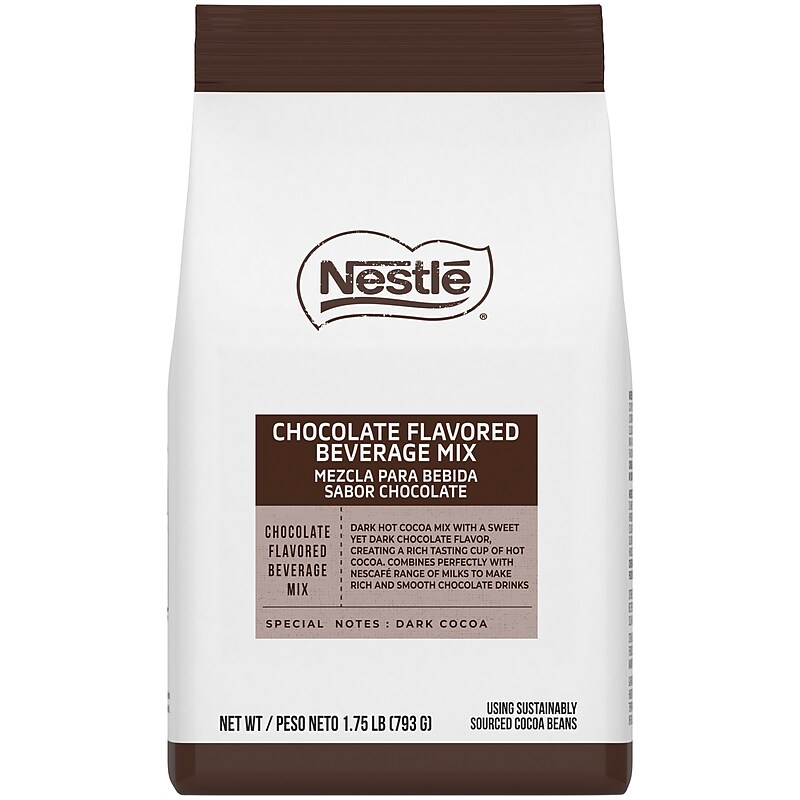 Nestle Milano Rich Chocolate Hot Cocoa, 28 oz., 4/Carton (416818) image 1