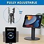 Mount-It! Adjustable Universal Tablet Countertop Stand with Tilt, for 9.7" to 13" Screens, Black (MI-3881BLK)~#|#~3D9F4674-4DFD-4876-91EF459B792B87FD_sc7