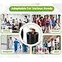 Alpine Industries Stainless Steel Trash Can, 50 Gallon, Black (ALP475-50-BLK)~#|#~3DA0E8B2-703E-41EA-B07C4631FF9B3B85_sc7