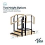 Viva Comfort Physical Therapy Non-slip Staircase with Safety Handles, 500 lbs. Capacity, Natural Wood (ADI906-01-MK)~#|#~3DA3E0AC-9C63-4AD4-8853CD8EEEC1BA88_sc7