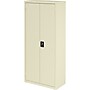 Lorell Fortress Steel Storage Cabinet with 4-Shelves, Putty (LLR69830PTY)~#|#~3DA5E5DB-E04D-45C0-ABE20F3F21064C60_sc7