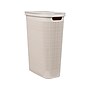 Mind Reader 10.57-Gallon Hamper with Lid, Plastic, Ivory (40FABHAMP-IVO)~#|#~3DB2A3AD-ED57-4809-8783F3C5AD0E8DB2_sc7