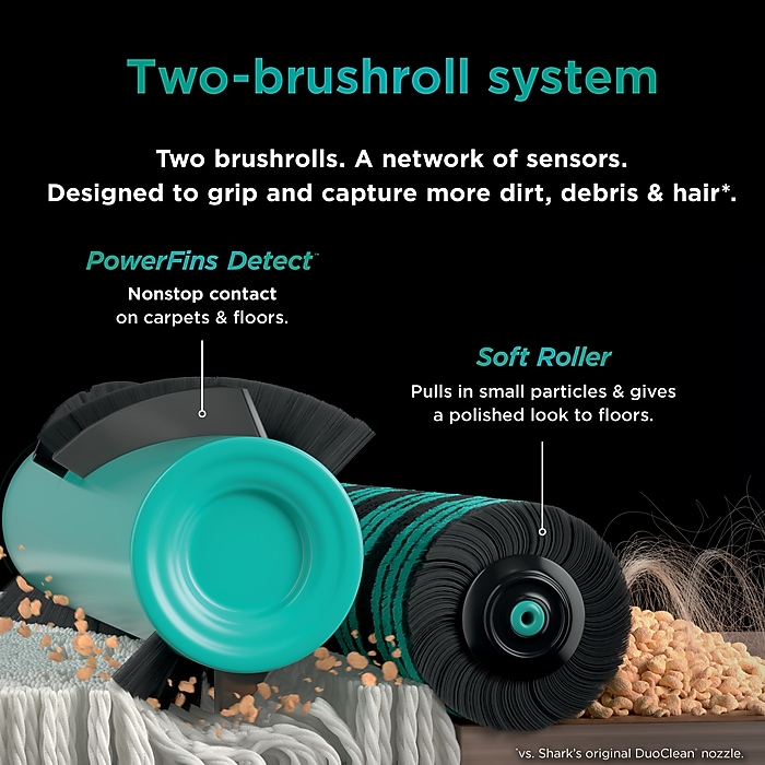 Shark PowerDetect Stick Vacuum, Bagless, Eggplant (HZ4002) | Staples