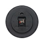 Infinity Instruments Obsidian ITC Wall Clock, 14"Dia. (12830SV-830)~#|#~3DB7C8A8-22E5-4B26-8E18659491319A15_sc7