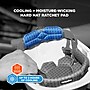 Chill-Its 6613 Hard Hat Cooling Ratchet Pad, Microfiber, Blue, 3/Pack (12449)~#|#~3DC85BA2-E94A-442D-84F1B989EC30B21E_sc7