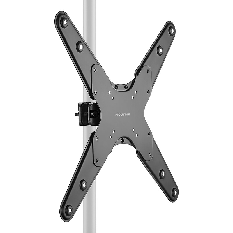 Mount-It! TV Pole Mount for 32" to 55" TVs, Holds up to 55 lbs. Max., Black (MI-390XL) image 1