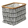 Household Essentials Krush Collapsible Laundry Hamper, Bamboo, Black/White, 2/Pack (2276-1)~#|#~3DC94B84-B5D7-4D11-B98D8974218466B6_sc7