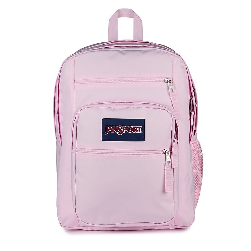 JanSport Big Student Laptop Backpack, Large, Pink Ice (JS0A47JKEX0) image 1