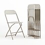 Flash Furniture HERCULES Plastic Folding Chair, Beige, 6/Pack (6LEL3BEIGE)~#|#~3DD388EE-AD7B-461A-AB575ABE8F01C593_sc7