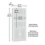 Sauder Cottage Road 71"H 5-Shelf Bookcase, Raven Oak (431262)~#|#~3DD61F94-8478-4A12-8DDA636397656B4D_sc7
