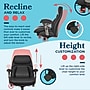 La-Z-Boy Caelan Ergonomic Faux Leather Swivel Task Chair, Black (52705-BLK)~#|#~3DD73E0C-C6F7-431B-A8267818D322935A_sc7