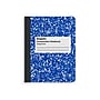 Staples® Composition Notebook, 7.5" x 9.75", College Ruled, 100 Sheets, Blue (ST55067)~#|#~3DD83A70-7C97-43E6-8F9A2E828026BE70_sc7