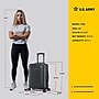 US Army FOX 20" Hardside Carry-On Suitcase, 4-Wheeled Spinner, TSA Checkpoint Friendly, Black (USLFOX00S-BLK)~#|#~3DDBBA7D-3BC0-429E-BB211360C0AADBA7_sc7