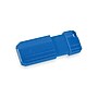 Verbatim PinStripe 128GB USB 2.0 Type A Flash Drive, Red and Blue, 2/Pack (70391)~#|#~3DE09C4E-6EA3-460D-87290BDF08EAA5B6_sc7