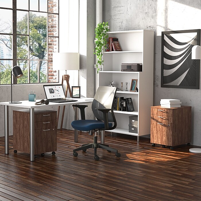 Union & Scale™ Essentials 3-Drawer Mobile Vertical File Cabinet