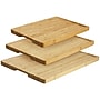 MegaChef  Bamboo Cutting Board Set with Base~#|#~3DE6B2DD-1C2E-467D-A123A78AB524AF7C_sc7