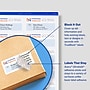 Avery Laser Waterproof Shipping Labels, 5 1/2" x 8 1/2", White, 20 Labels/Pack (15516)~#|#~3DEC025E-2B7C-4F63-B2F46CF13B950AF3_sc7