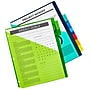 Avery Big Tab Two-Pocket Insertable Plastic Divider, 8 Tabs, Multicolor, 1 Set (11907)~#|#~3DEF3DF6-CABF-4705-A724EBCAFA31A239_sc7