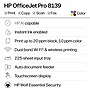 HP OfficeJet Pro 8139 Wireless Color All-In-One Printer, Scan, Copy, Fax, 1 Year Free Instant Ink, AI Enabled (40Q51A)~#|#~3DF88BEE-D727-4923-9F256258B5A34E74_sc7