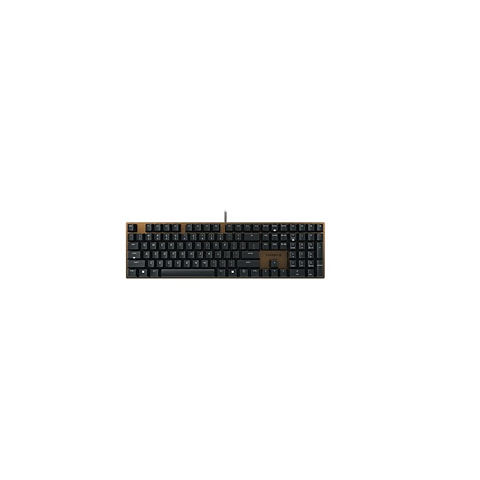 Cherry KC 200 MX Mechanical Keyboard, Black/Bronze (G80-3950LHBUS