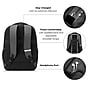 Solo New York Re:Discover Laptop Backpack, Medium, Gray (UBN715-10/4)~#|#~3DF9B682-71DE-4391-B62B534312629E2E_sc7