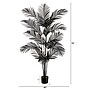 Nearly Natural Artificial Halloween Black Paradise Palm Tree, 6' (T5143)~#|#~3DFBD233-4FBA-4060-B47970A0A59A9E84_sc7