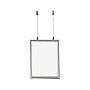 Azar Poster Holder, 8.5" x 11", Vertical, Ceiling, Silver Aluminum (300408)~#|#~3DFCD336-28D3-4F7A-9442909C09F87442_sc7