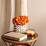 National Tree Company 10" Orange Hydrangea Bouquet in White Basket (MT81-01326GOR-1)~#|#~3DFD6AD7-B866-4E60-95E7DAED5E5A69C1_sc7
