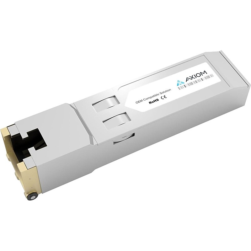 Axiom RJ45 SFP Transceiver Module for Moxa (SFP-1GTXRJ45-T-AX) image 1