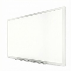 Staples Standard Durable Melamine Dry-Erase Whiteboard, Aluminum